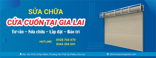 Sửa chữa cửa Cuốn Tại Gia Lai 0928 704 470 - 0344 394 041