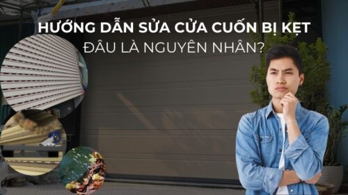 Hướng dẫn sửa cửa cuốn bị kẹt và đâu là nguyên nhân - Thợ sửa chữa Gia Lai